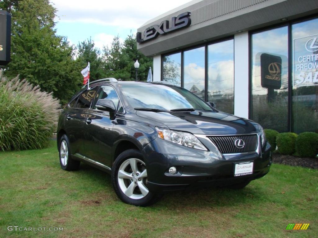2010 RX 350 AWD - Smokey Granite Mica / Light Gray/Espresso Birds-Eye Maple photo #1