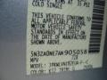 K12: Silver Indulgence 2010 Infiniti QX 56 4WD Color Code
