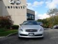 2008 Liquid Platinum Silver Infiniti G 37 Journey Coupe  photo #2