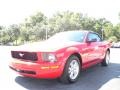 Torch Red - Mustang V6 Deluxe Convertible Photo No. 7
