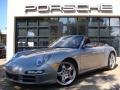 GT Silver Metallic - 911 Carrera 4S Cabriolet Photo No. 1