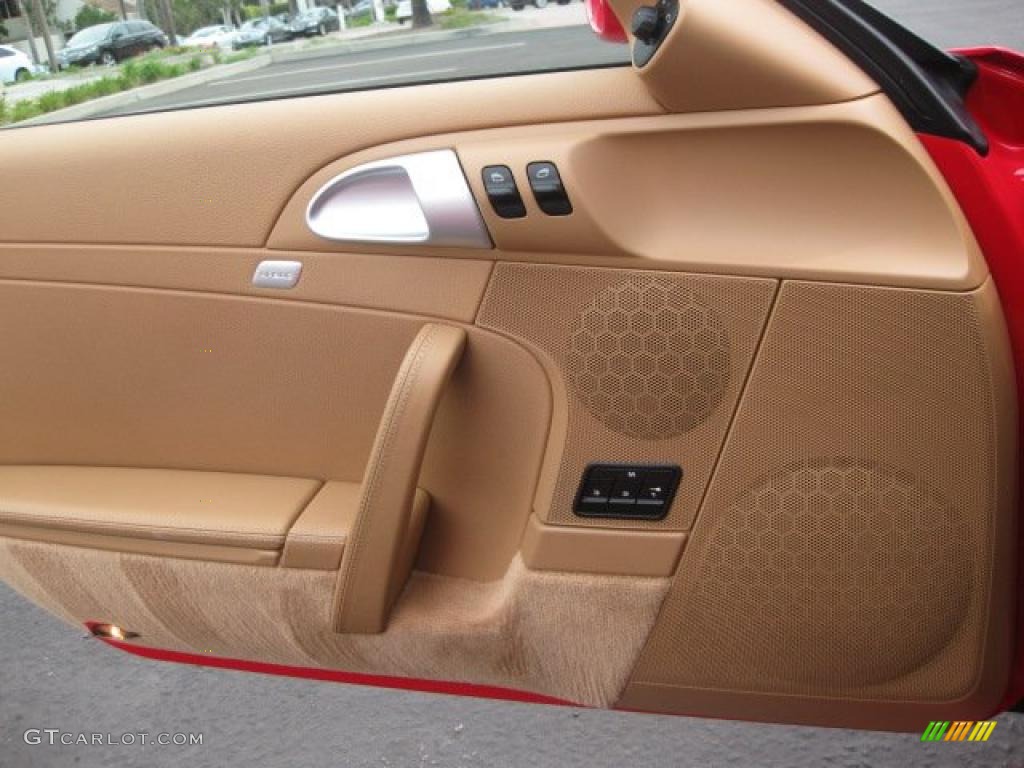 2008 911 Carrera S Coupe - Guards Red / Sand Beige photo #19