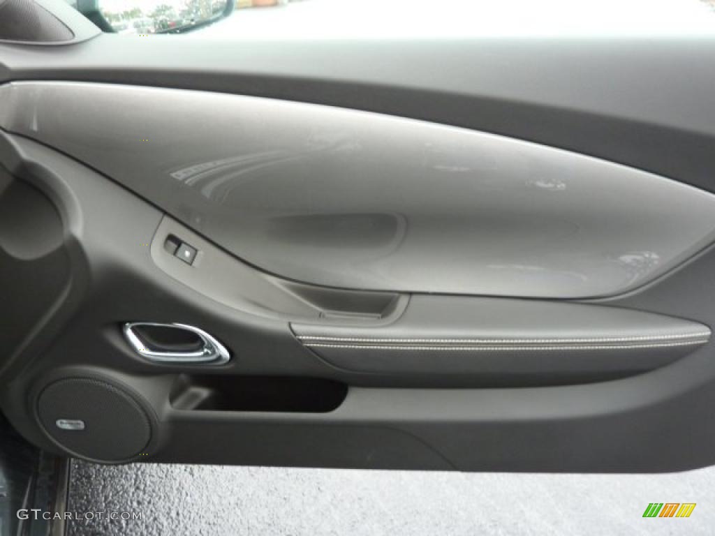 2010 Camaro SS/RS Coupe - Cyber Gray Metallic / Black photo #17