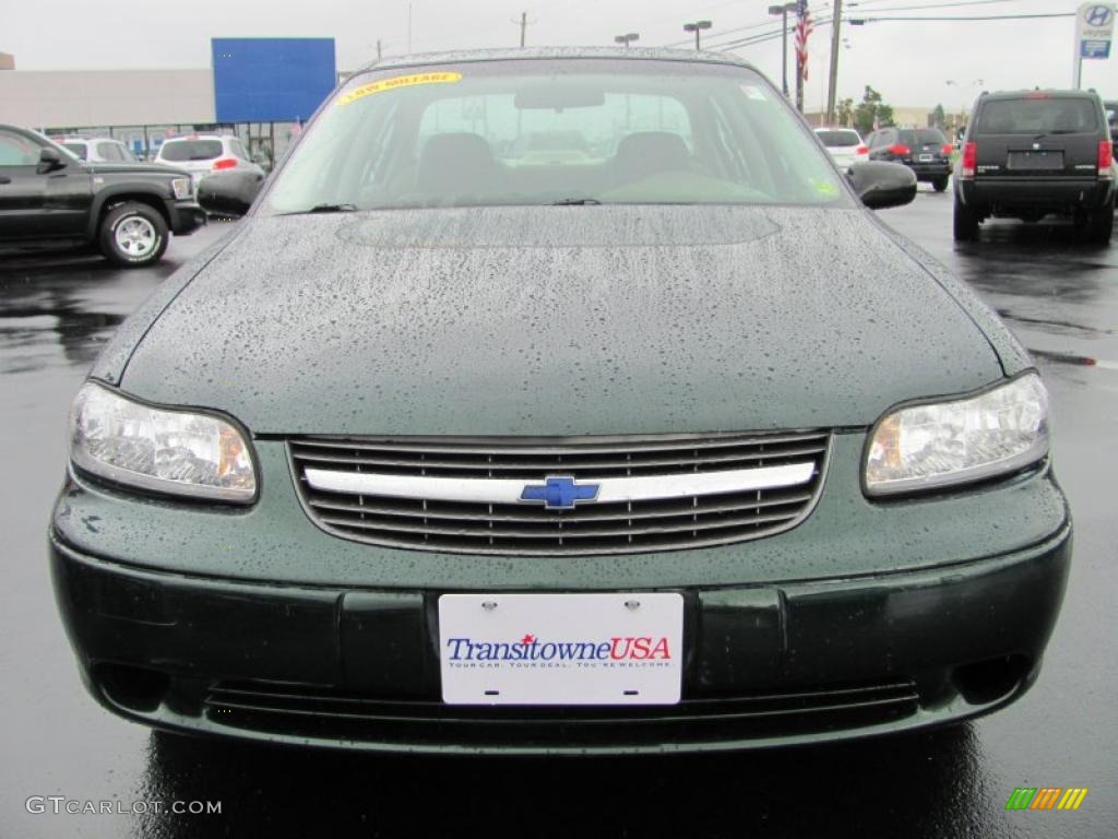 2003 Malibu Sedan - Medium Forest Green Metallic / Neutral Beige photo #9
