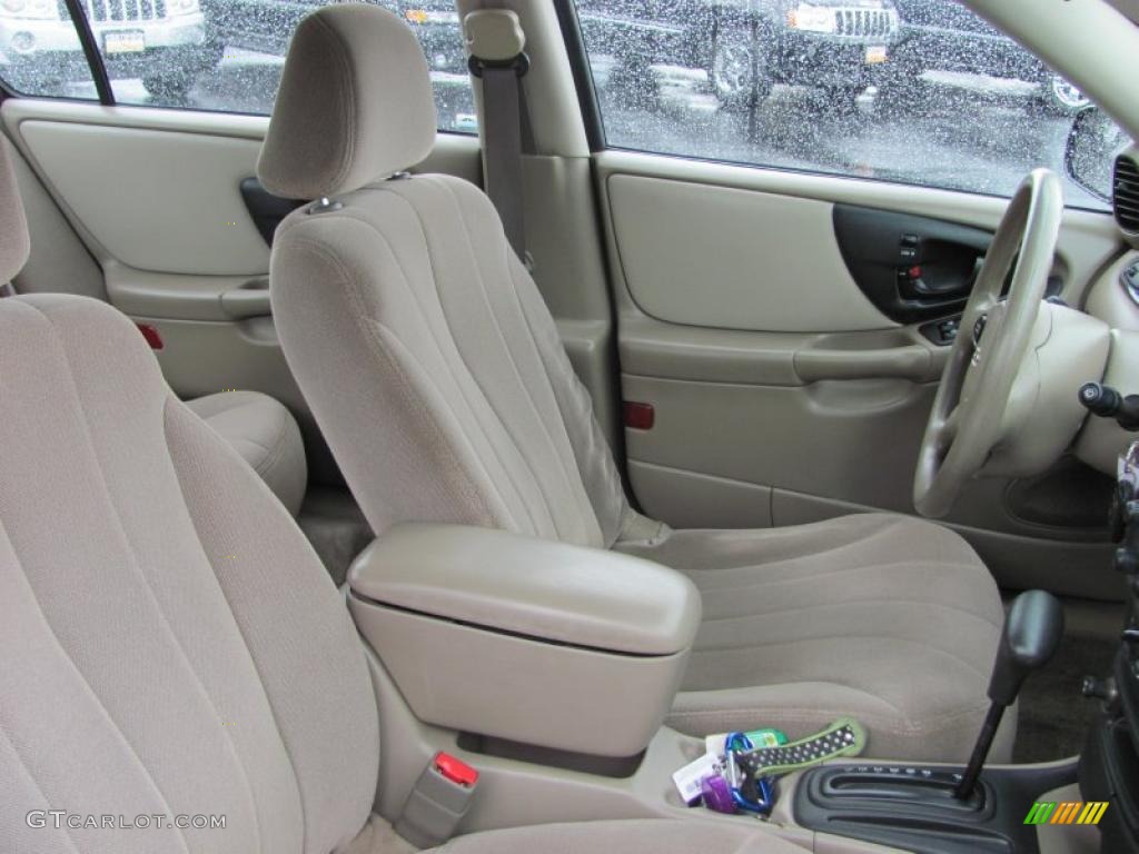 2003 Malibu Sedan - Medium Forest Green Metallic / Neutral Beige photo #14