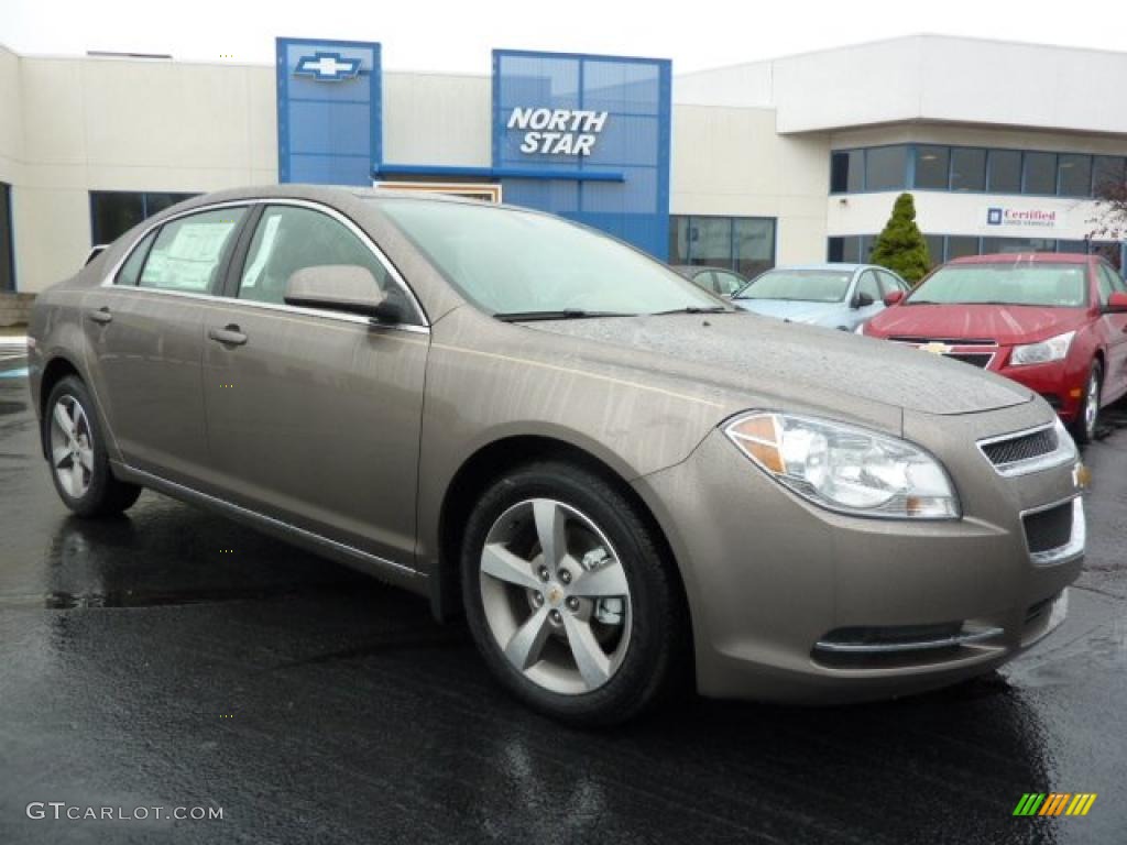 2011 Malibu LT - Mocha Steel Metallic / Cocoa/Cashmere photo #1