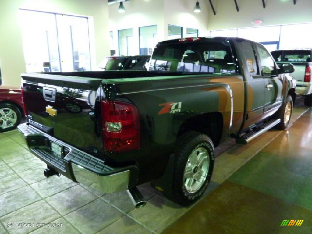 2011 Silverado 1500 LT Extended Cab 4x4 - Black / Ebony photo #6