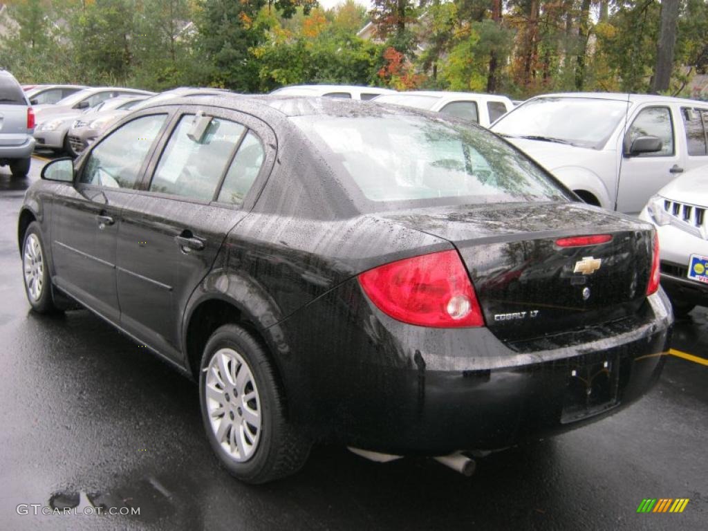 2010 Cobalt LT Sedan - Black / Gray photo #13