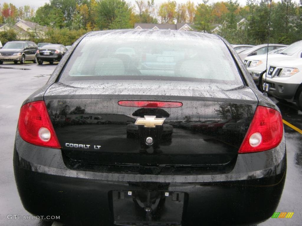 2010 Cobalt LT Sedan - Black / Gray photo #14