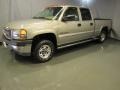 Pewter Metallic 2002 GMC Sierra 2500HD SLE Crew Cab 4x4
