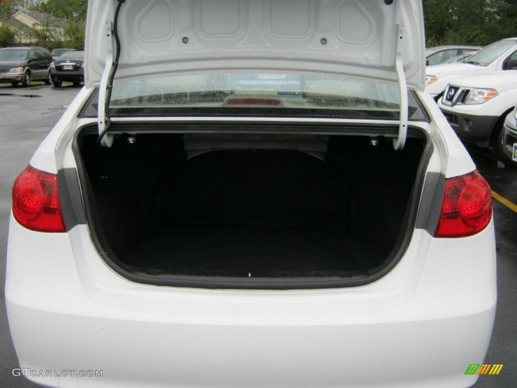 2009 Elantra GLS Sedan - Captiva White / Beige photo #6