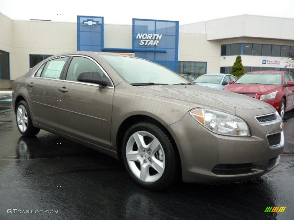 2011 Malibu LS - Mocha Steel Metallic / Cocoa/Cashmere photo #1