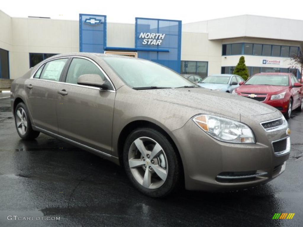 2011 Malibu LT - Mocha Steel Metallic / Cocoa/Cashmere photo #1