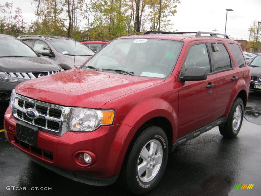 2009 Escape XLT 4WD - Redfire Pearl / Charcoal photo #1