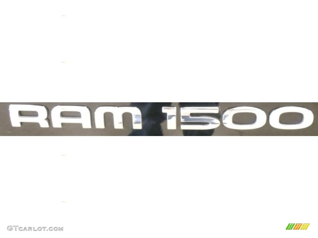 2005 Ram 1500 SLT Quad Cab - Black / Dark Slate Gray photo #8