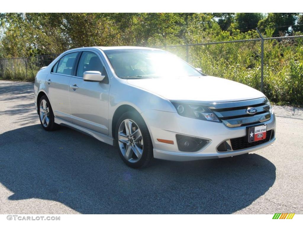 2011 Fusion Sport - Ingot Silver Metallic / Sport Black/Charcoal Black photo #1