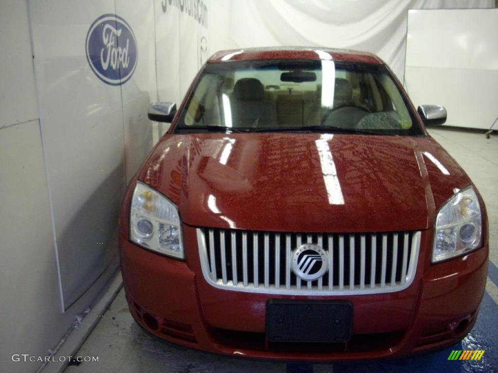 2009 Sable Premier Sedan - Sangria Red Metallic / Light Camel photo #2