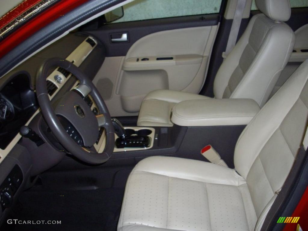 2009 Sable Premier Sedan - Sangria Red Metallic / Light Camel photo #8