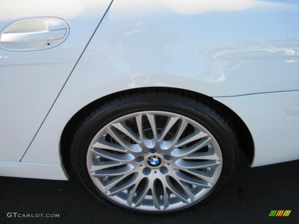 2008 7 Series 750i Sedan - Alpine White / Flannel Grey photo #10