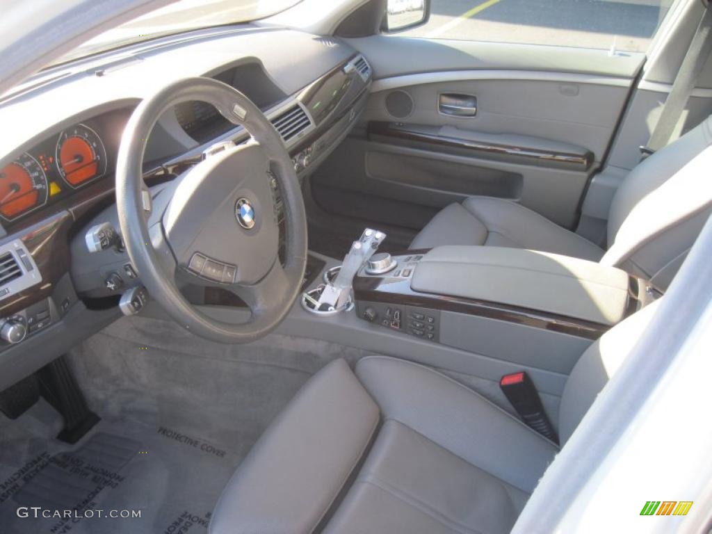 2008 7 Series 750i Sedan - Alpine White / Flannel Grey photo #13