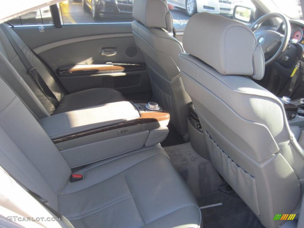 2008 7 Series 750i Sedan - Alpine White / Flannel Grey photo #15