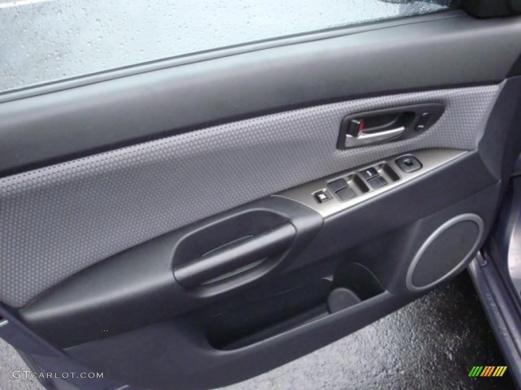 2007 MAZDA3 s Touring Hatchback - Galaxy Gray Mica / Gray/Black photo #15