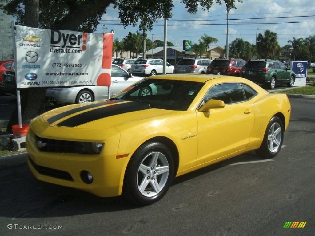 Rally Yellow Chevrolet Camaro