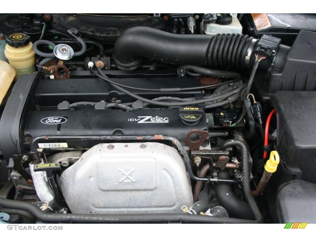 2003 Ford Focus SE Sedan 2.0L DOHC 16V Zetec 4 Cylinder Engine Photo #37690210