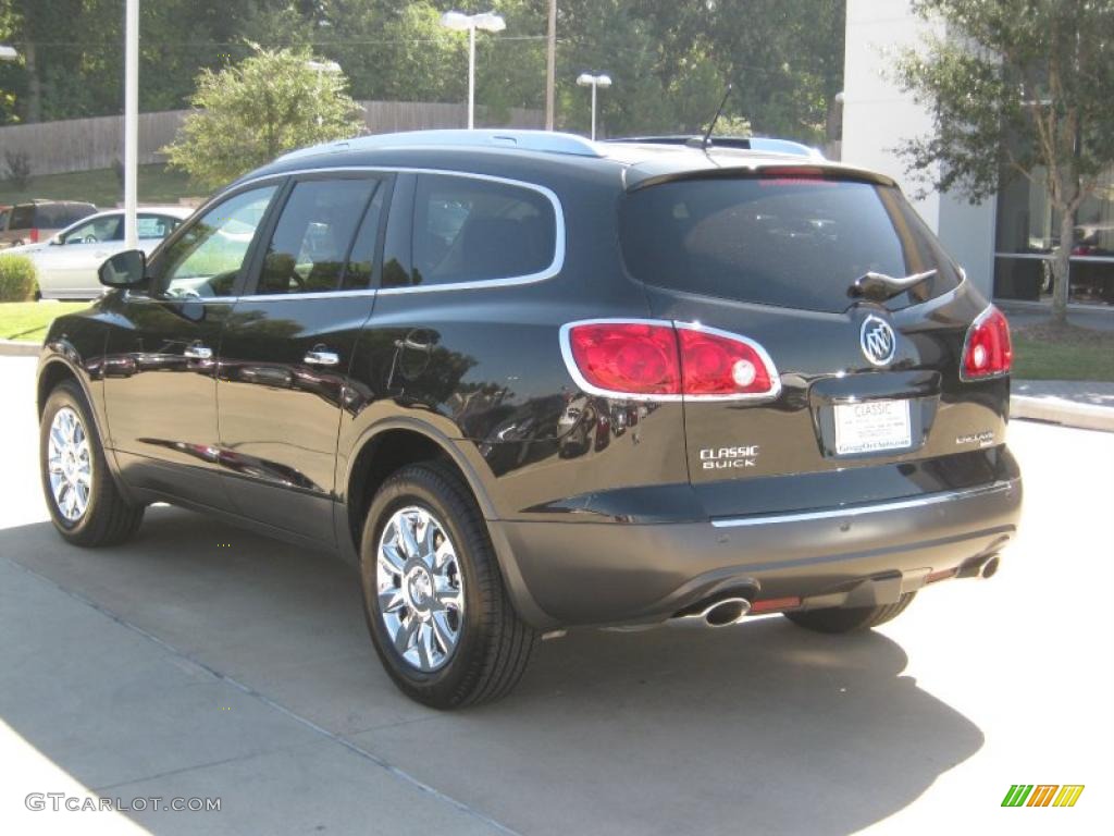 2011 Enclave CXL - Carbon Black Metallic / Titanium/Dark Titanium photo #3