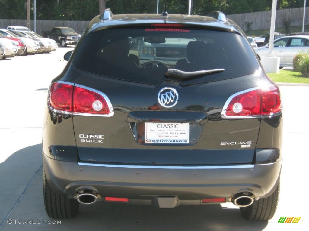 2011 Enclave CXL - Carbon Black Metallic / Titanium/Dark Titanium photo #4