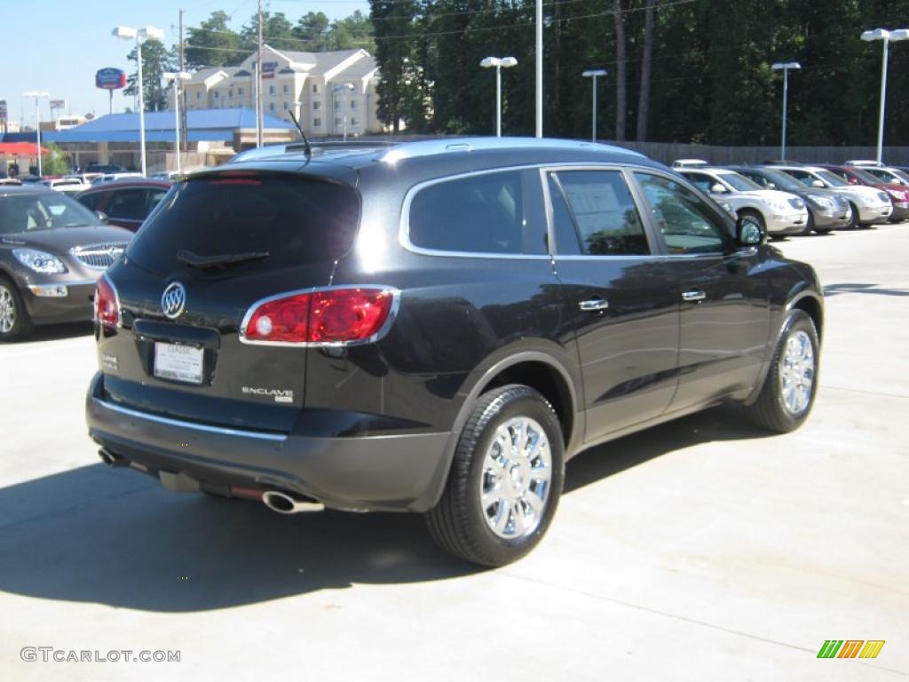 2011 Enclave CXL - Carbon Black Metallic / Titanium/Dark Titanium photo #5