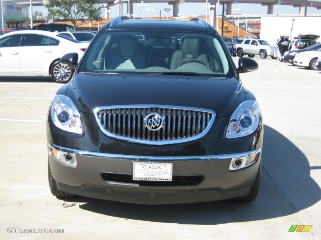 2011 Enclave CXL - Carbon Black Metallic / Titanium/Dark Titanium photo #8