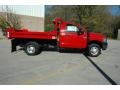 2009 Flame Red Dodge Ram 3500 ST Regular Cab 4x4 Chassis Dump Truck  photo #7
