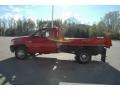 2009 Flame Red Dodge Ram 3500 ST Regular Cab 4x4 Chassis Dump Truck  photo #8