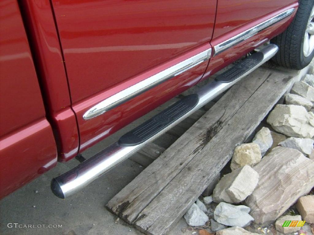 2008 Ram 1500 Big Horn Edition Quad Cab 4x4 - Inferno Red Crystal Pearl / Medium Slate Gray photo #8