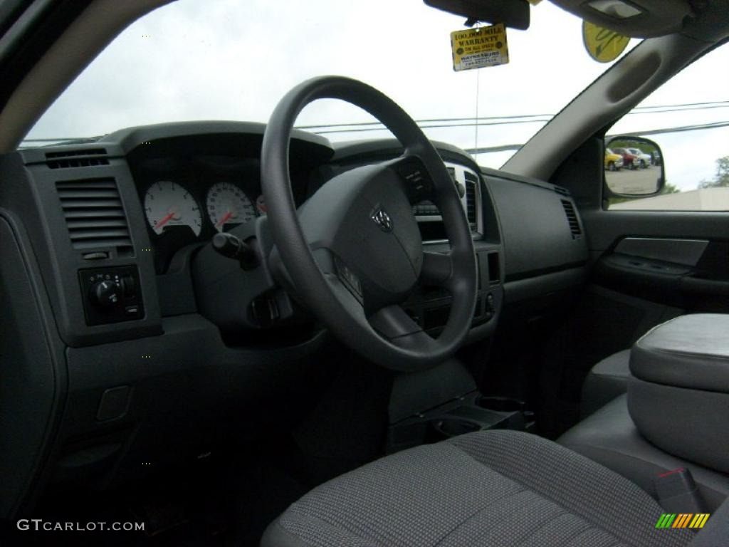 2008 Ram 1500 Big Horn Edition Quad Cab 4x4 - Inferno Red Crystal Pearl / Medium Slate Gray photo #10