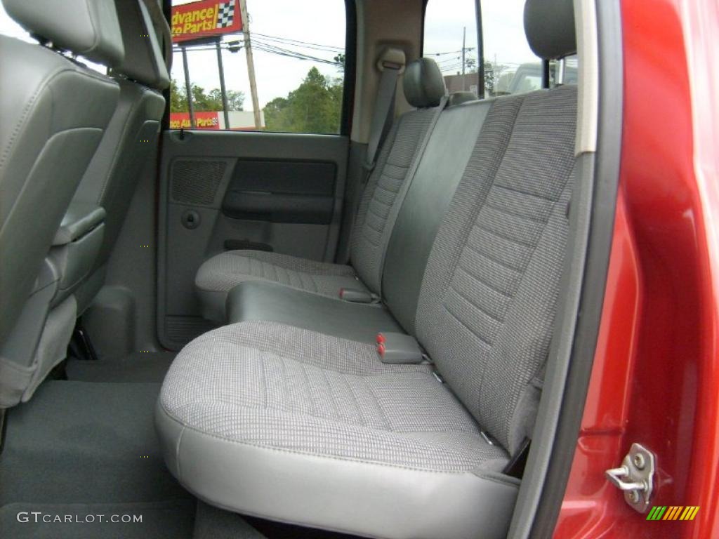 2008 Ram 1500 Big Horn Edition Quad Cab 4x4 - Inferno Red Crystal Pearl / Medium Slate Gray photo #12