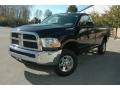 2010 Brilliant Black Crystal Pearl Dodge Ram 2500 SLT Regular Cab 4x4  photo #3