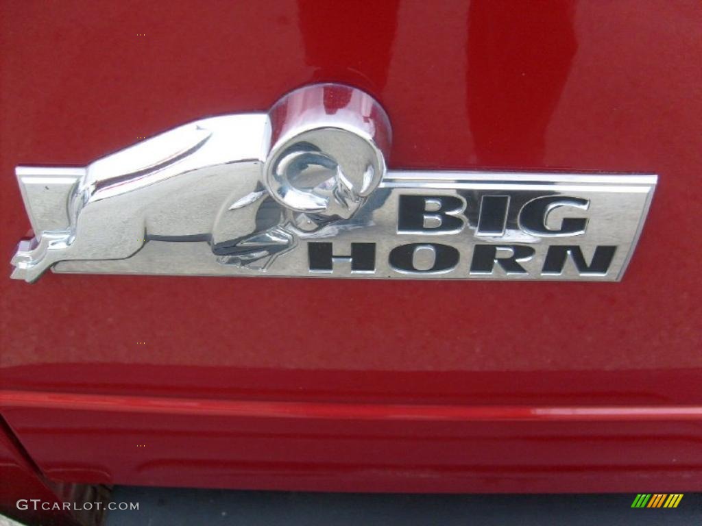 2008 Ram 1500 Big Horn Edition Quad Cab 4x4 - Inferno Red Crystal Pearl / Medium Slate Gray photo #20