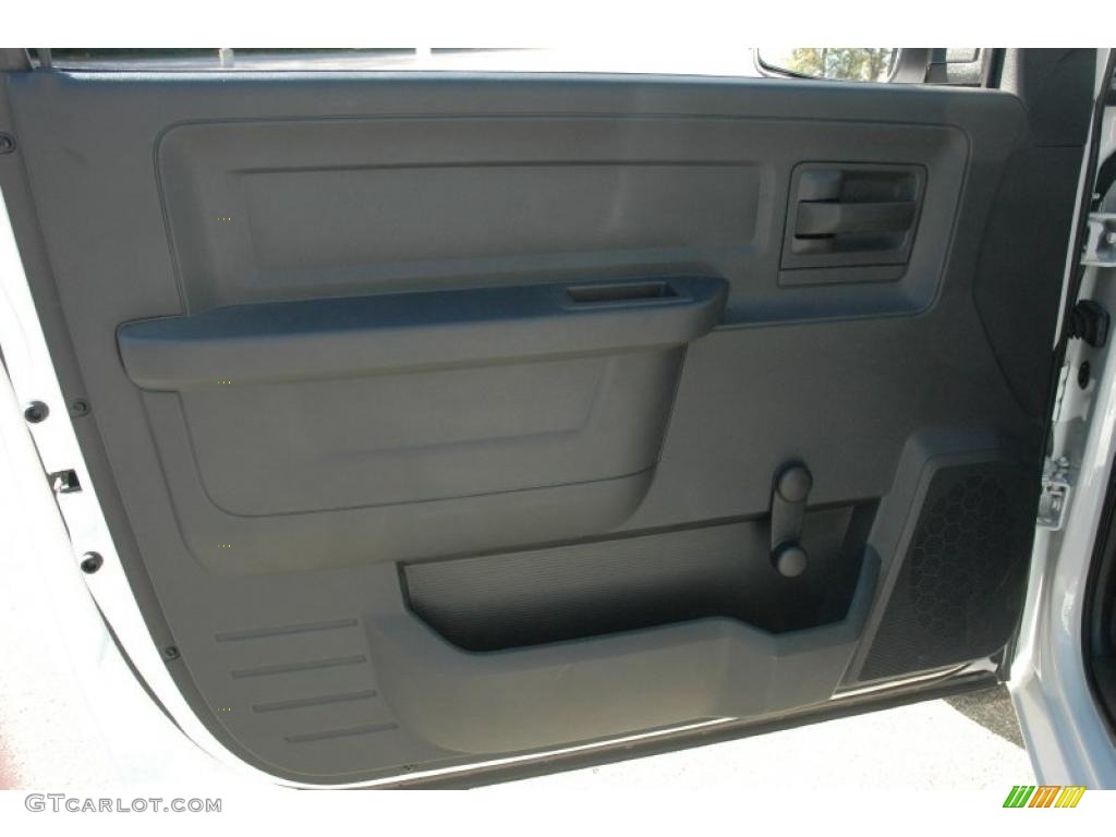 2010 Ram 1500 ST Regular Cab - Stone White / Dark Slate/Medium Graystone photo #14