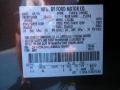 HS: Earth Metallic 2011 Ford Edge Limited Color Code