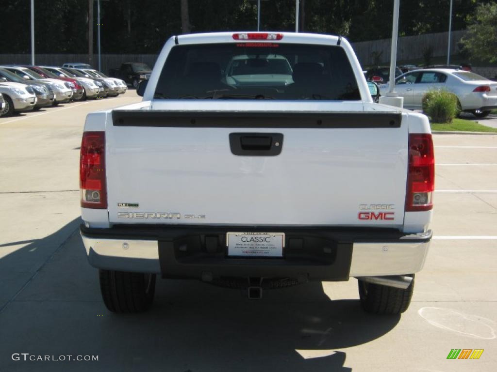 2011 Sierra 1500 Texas Edition Extended Cab - Summit White / Ebony photo #4