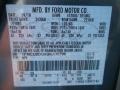 UN: Steel Blue Metallic 2011 Ford Escape XLT V6 Color Code