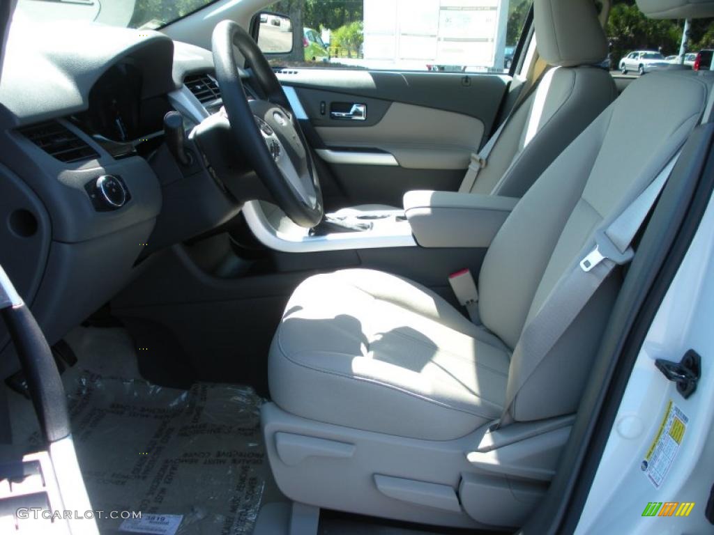 2011 Edge SE - White Suede / Medium Light Stone photo #5