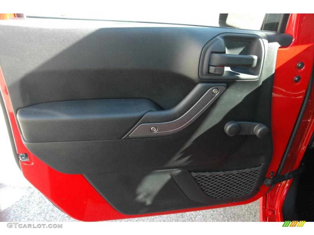 2011 Wrangler Sport 4x4 - Flame Red / Black photo #15