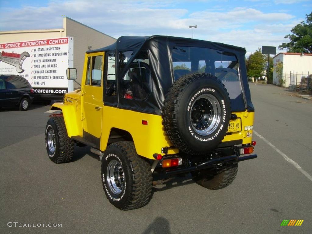 1974 Land Cruiser FJ40 - Yellow / Black photo #6
