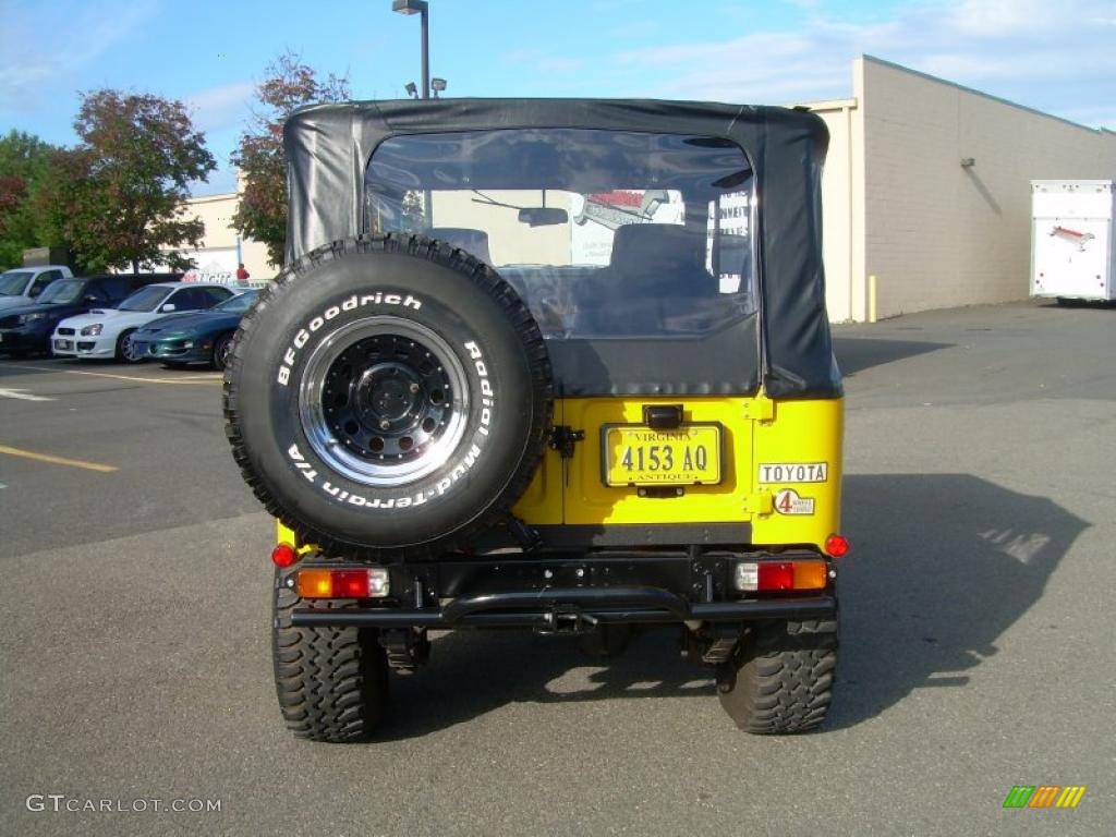 1974 Land Cruiser FJ40 - Yellow / Black photo #7