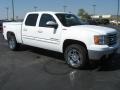 2009 Summit White GMC Sierra 1500 SLT Z71 Crew Cab 4x4  photo #3