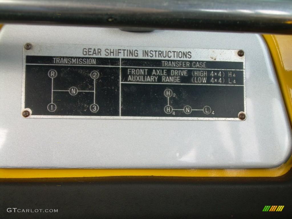 1974 Land Cruiser FJ40 - Yellow / Black photo #23