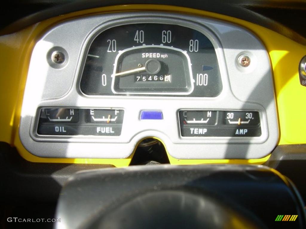 1974 Land Cruiser FJ40 - Yellow / Black photo #29